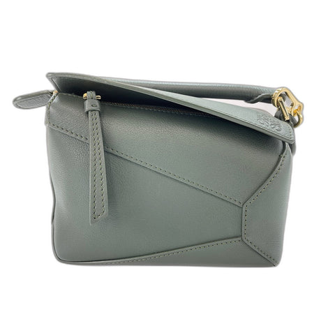 LOEWE Mini puzzle bag Shoulder Bag green WS33874