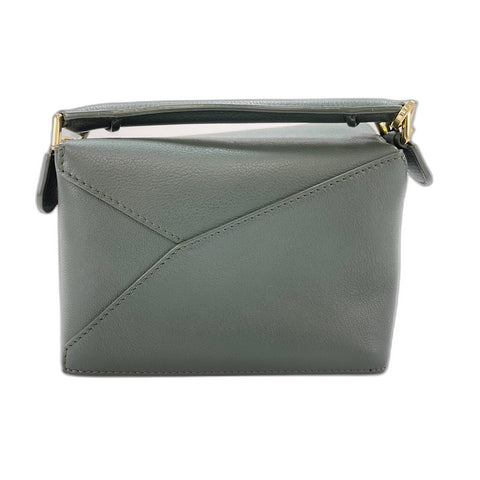 LOEWE Mini puzzle bag Shoulder Bag green WS33874