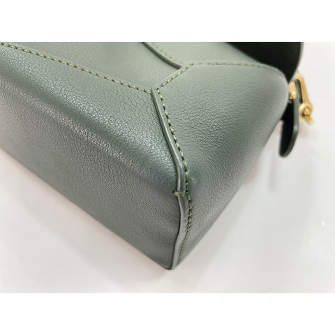 LOEWE Mini puzzle bag Shoulder Bag green WS33874