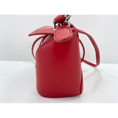 LOEWE Mini puzzle bag Shoulder Bag Red WS33875