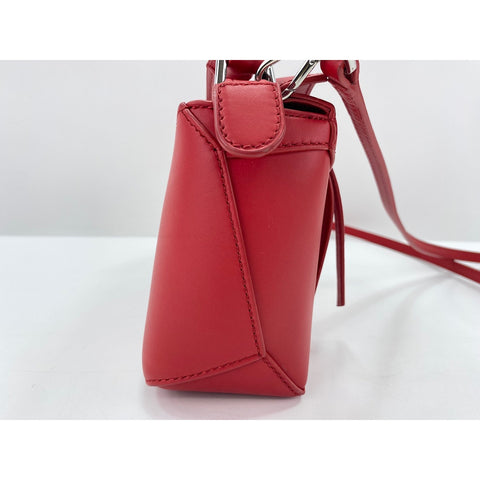 LOEWE Mini puzzle bag Shoulder Bag Red WS33875