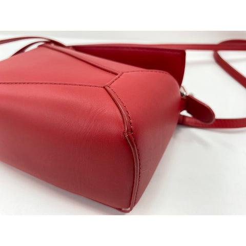 LOEWE Mini puzzle bag Shoulder Bag Red WS33875