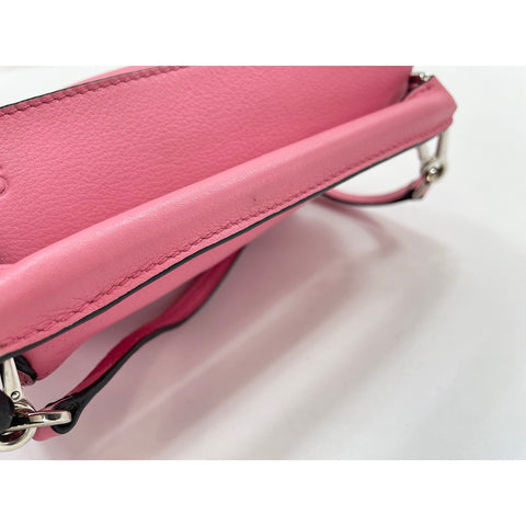 LOEWE Mini puzzle bag Shoulder Bag pink WS33877