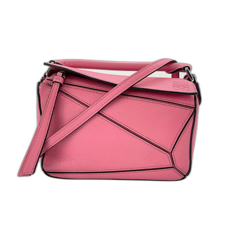 LOEWE Mini puzzle bag Shoulder Bag pink WS33877