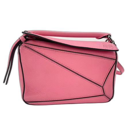 LOEWE Mini puzzle bag Shoulder Bag pink WS33877