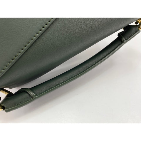 LOEWE Mini puzzle bag Shoulder Bag green WS33878