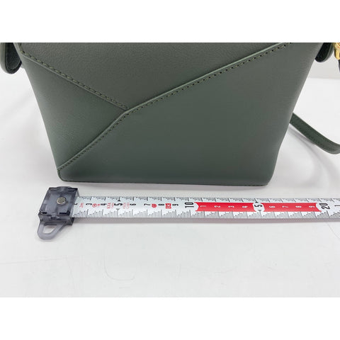 LOEWE Mini puzzle bag Shoulder Bag green WS33878