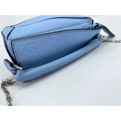 LOEWE Puzzle Bag Nano Shoulder Bag blue WS33879