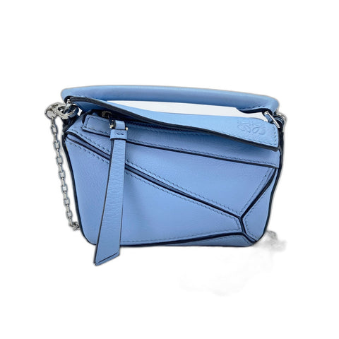 LOEWE Puzzle Bag Nano Shoulder Bag blue WS33879