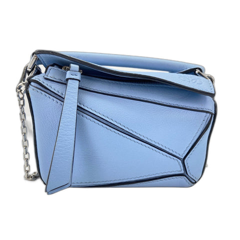 LOEWE Puzzle Bag Nano Shoulder Bag blue WS33879