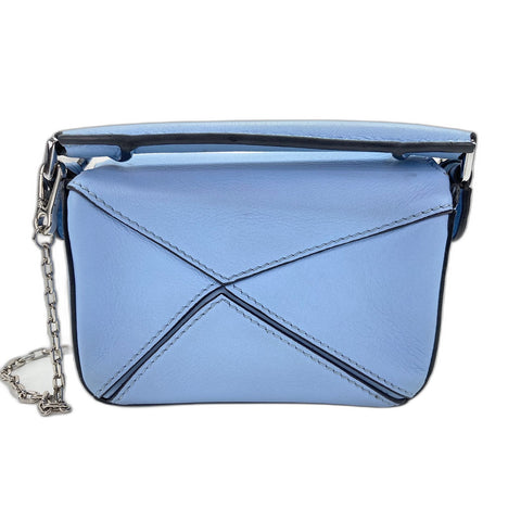 LOEWE Puzzle Bag Nano Shoulder Bag blue WS33879