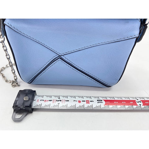 LOEWE Puzzle Bag Nano Shoulder Bag blue WS33879