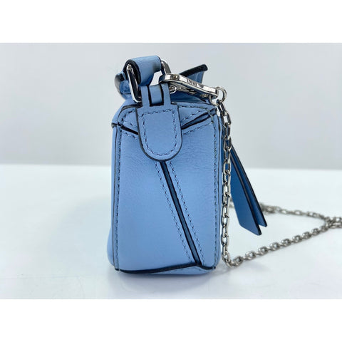 LOEWE Puzzle Bag Nano Shoulder Bag blue WS33879