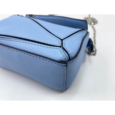 LOEWE Puzzle Bag Nano Shoulder Bag blue WS33879