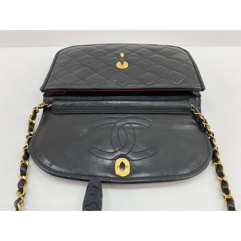 CHANEL Matrasse Shoulder Bag black WS33882