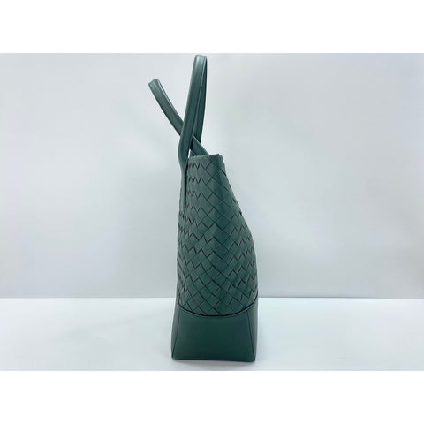 BOTTEGAVENETA INTRECCIATO Tote Bag green WS33884