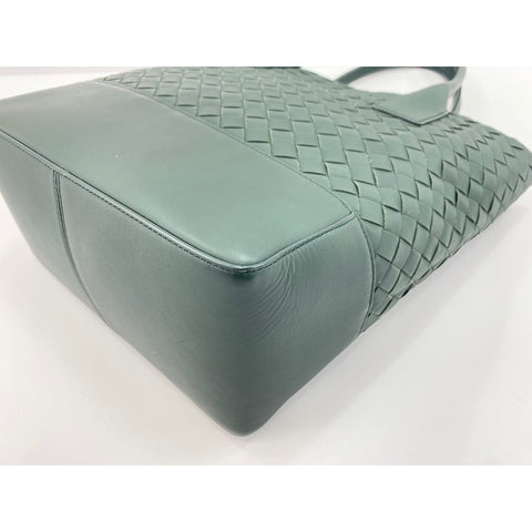 BOTTEGAVENETA INTRECCIATO Tote Bag green WS33884