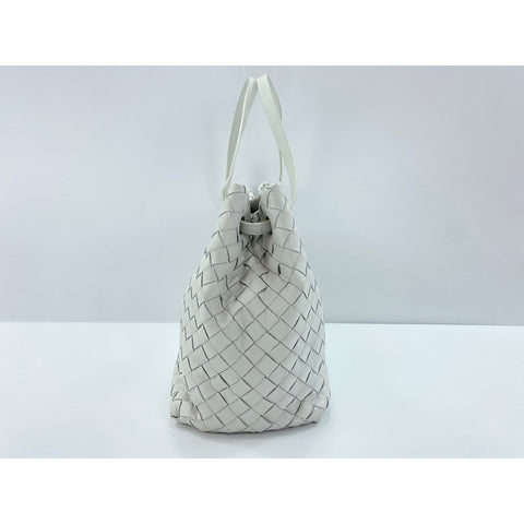 BOTTEGAVENETA INTRECCIATO Tote Bag white WS33886