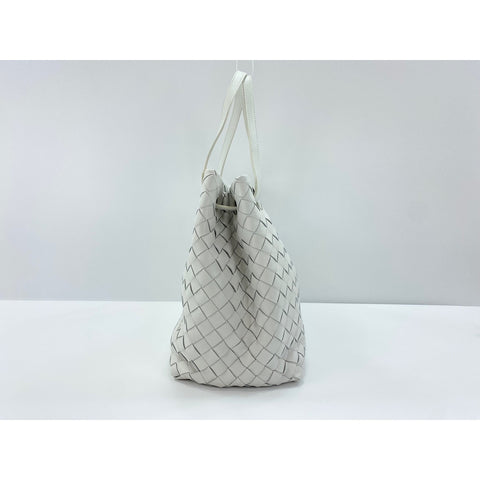 BOTTEGAVENETA INTRECCIATO Tote Bag white WS33886