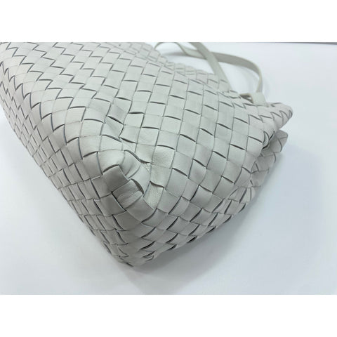 BOTTEGAVENETA INTRECCIATO Tote Bag white WS33886