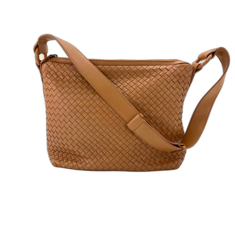 BOTTEGAVENETA INTRECCIATO Shoulder Bag Orange WS33889