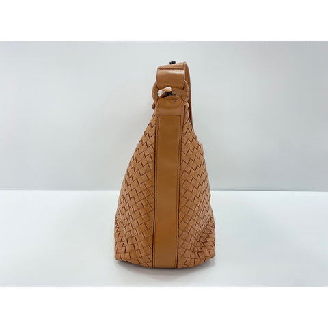 BOTTEGAVENETA INTRECCIATO Shoulder Bag Orange WS33889
