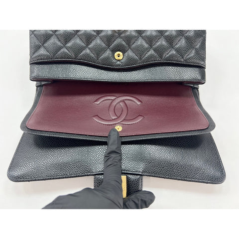 CHANEL Matrasse 25 Shoulder Bag black WS33890