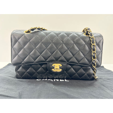 CHANEL Matrasse 25 Shoulder Bag black WS33890