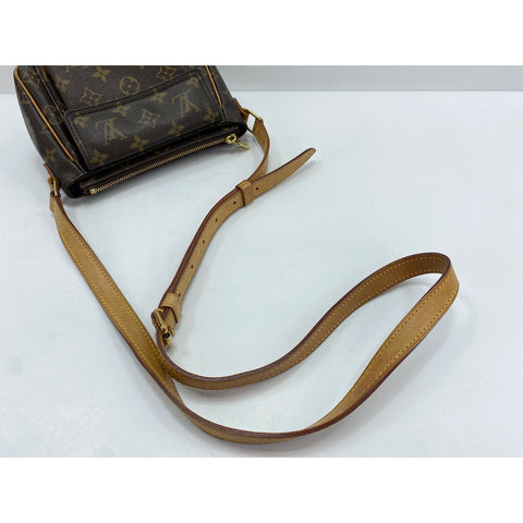 LOUIS VUITTON Vivasite PM Shoulder Bag Brown WS33892