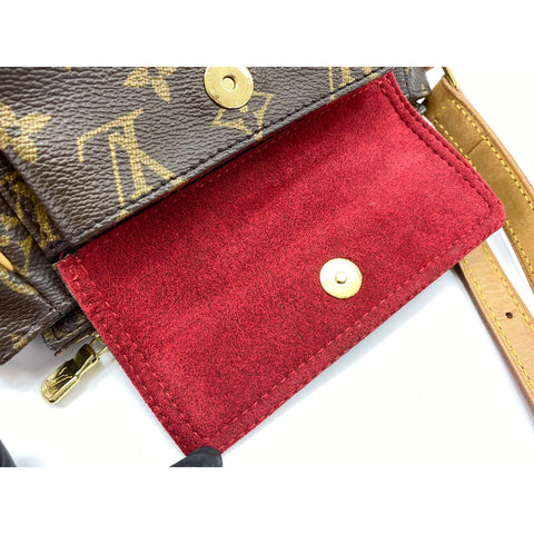 LOUIS VUITTON Vivasite PM Shoulder Bag Brown WS33892