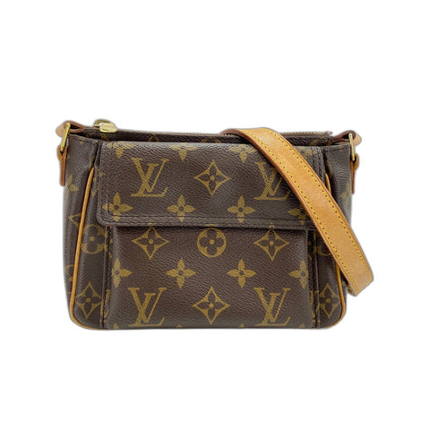 LOUIS VUITTON Vivasite PM Shoulder Bag Brown WS33892