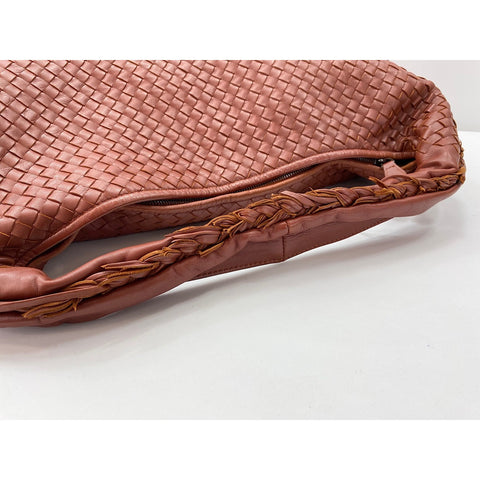 BOTTEGAVENETA INTRECCIATO Shoulder Bag Brown WS33894