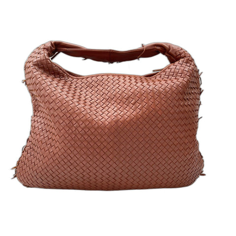 BOTTEGAVENETA INTRECCIATO Shoulder Bag Brown WS33894