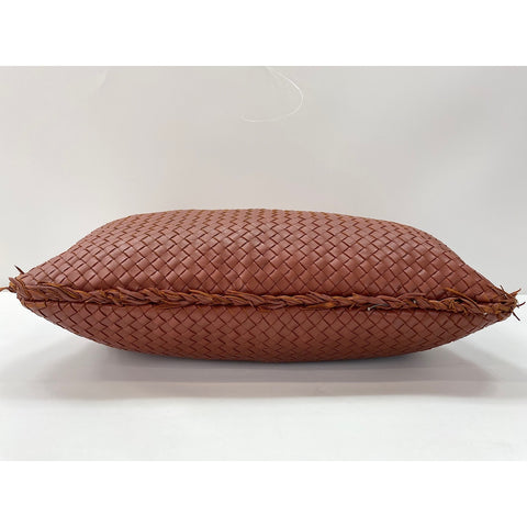 BOTTEGAVENETA INTRECCIATO Shoulder Bag Brown WS33894
