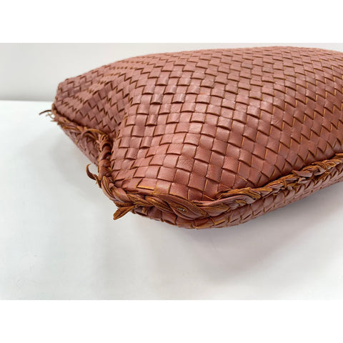 BOTTEGAVENETA INTRECCIATO Shoulder Bag Brown WS33894
