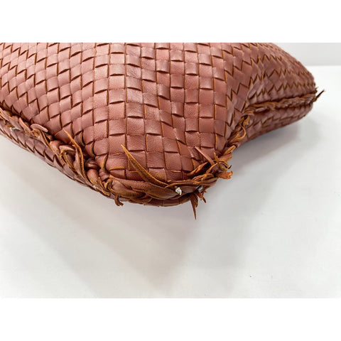 BOTTEGAVENETA INTRECCIATO Shoulder Bag Brown WS33894