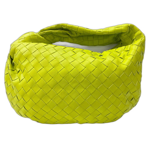 BOTTEGAVENETA INTRECCIATO Jody Shoulder Bag yellow WS33895