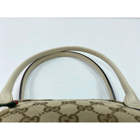 GUCCI Sherry line Handbag beige WS33899