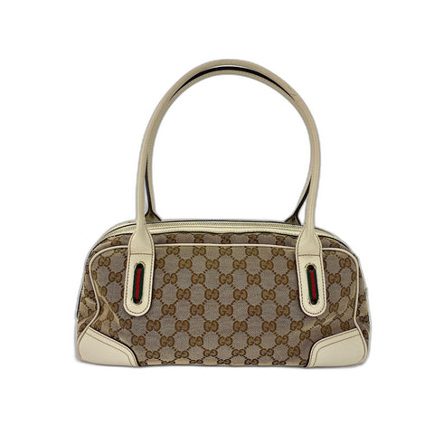 GUCCI Sherry line Handbag beige WS33899