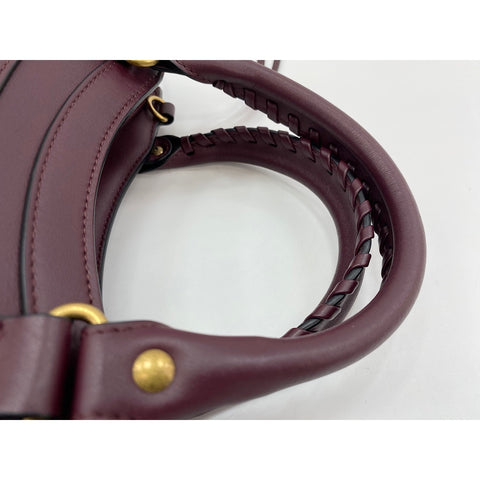 BALENCIAGA Neo classic Handbag wine-red WS33902