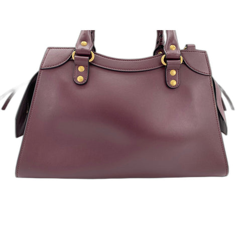 BALENCIAGA Neo classic Handbag wine-red WS33902