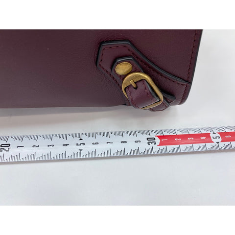 BALENCIAGA Neo classic Handbag wine-red WS33902