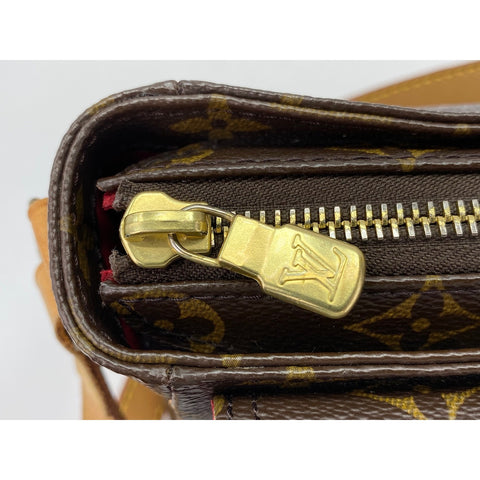 LOUIS VUITTON Vivasite PM Shoulder Bag Brown WS33903