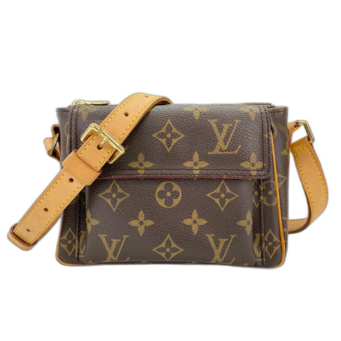 LOUIS VUITTON Vivasite PM Shoulder Bag Brown WS33903