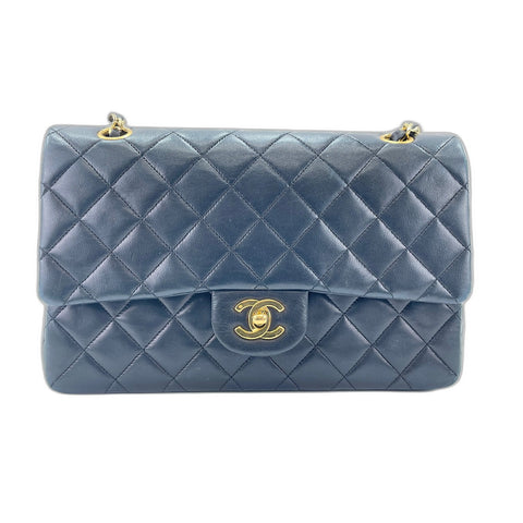 CHANEL Matrasse Shoulder Bag Navy WS33904