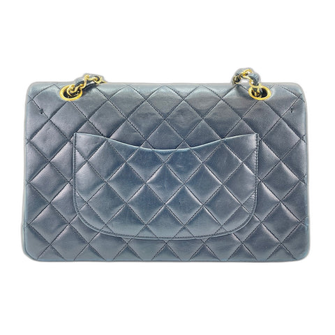 CHANEL Matrasse Shoulder Bag Navy WS33904
