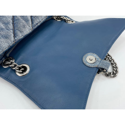 BALENCIAGA crash Shoulder Bag blue WS33905