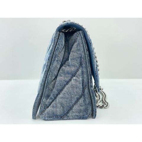 BALENCIAGA crash Shoulder Bag blue WS33905
