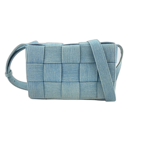 BOTTEGAVENETA cassette Shoulder Bag blue WS33908