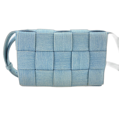 BOTTEGAVENETA cassette Shoulder Bag blue WS33908